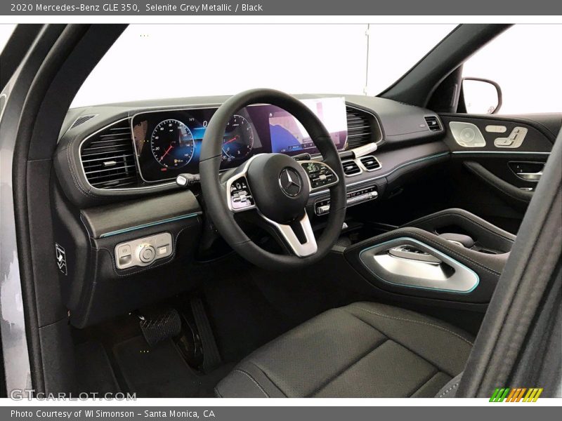 Selenite Grey Metallic / Black 2020 Mercedes-Benz GLE 350