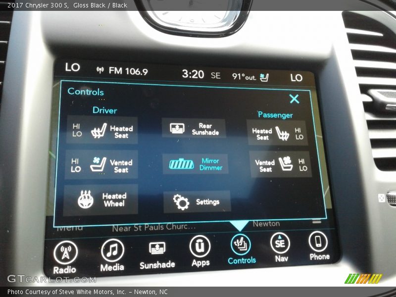 Gloss Black / Black 2017 Chrysler 300 S