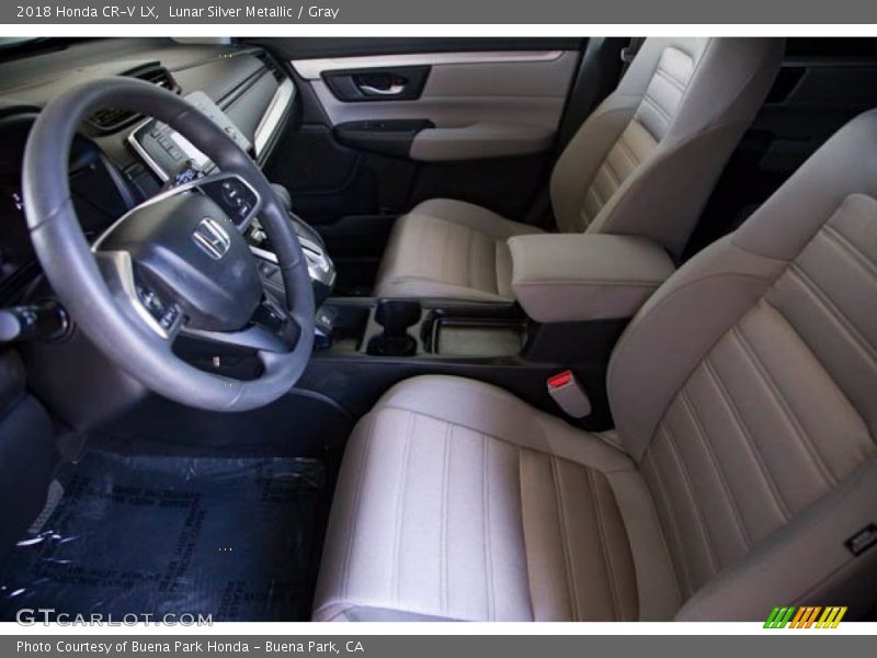 Lunar Silver Metallic / Gray 2018 Honda CR-V LX