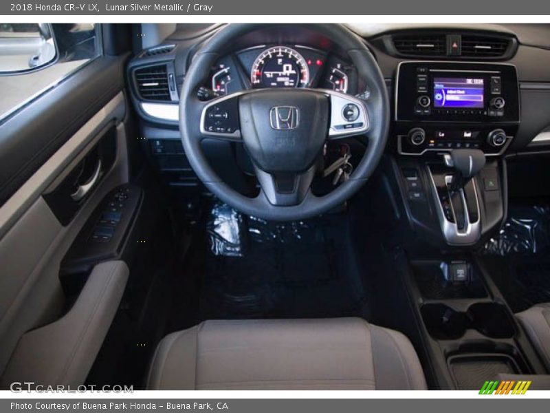 Lunar Silver Metallic / Gray 2018 Honda CR-V LX