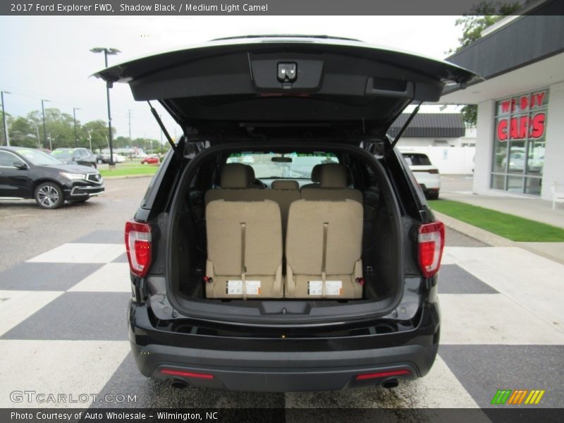Shadow Black / Medium Light Camel 2017 Ford Explorer FWD