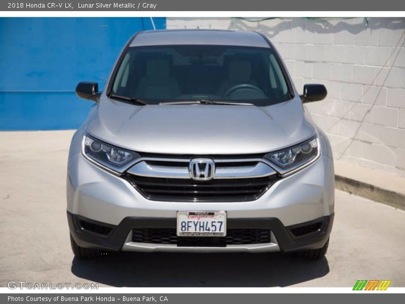 Lunar Silver Metallic / Gray 2018 Honda CR-V LX