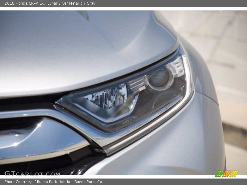 Lunar Silver Metallic / Gray 2018 Honda CR-V LX