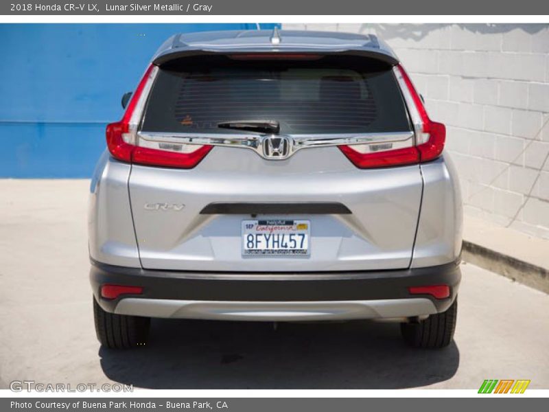 Lunar Silver Metallic / Gray 2018 Honda CR-V LX