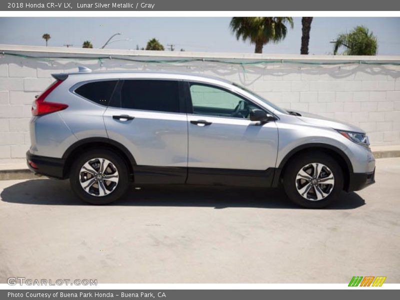 Lunar Silver Metallic / Gray 2018 Honda CR-V LX