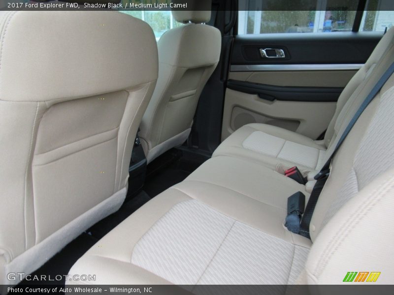 Shadow Black / Medium Light Camel 2017 Ford Explorer FWD