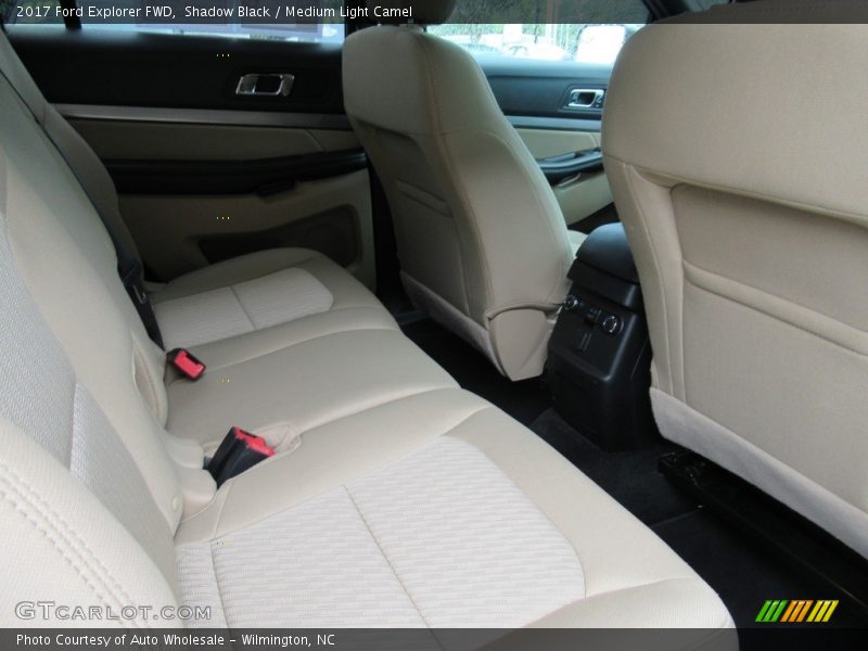 Shadow Black / Medium Light Camel 2017 Ford Explorer FWD