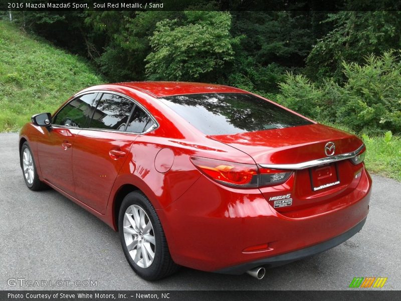 Soul Red Metallic / Sand 2016 Mazda Mazda6 Sport