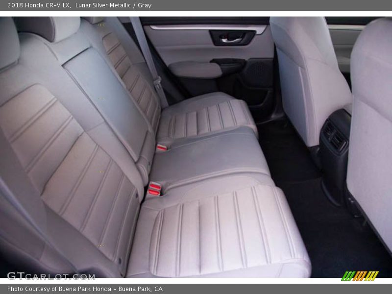 Lunar Silver Metallic / Gray 2018 Honda CR-V LX