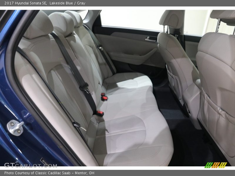 Lakeside Blue / Gray 2017 Hyundai Sonata SE