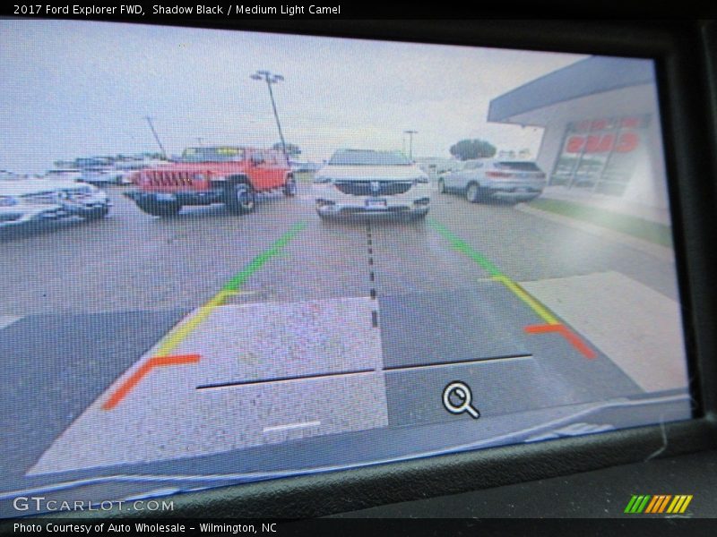 Shadow Black / Medium Light Camel 2017 Ford Explorer FWD