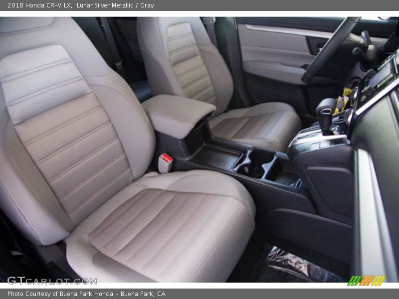 Lunar Silver Metallic / Gray 2018 Honda CR-V LX