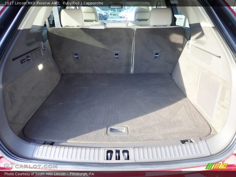 Ruby Red / Cappuccino 2017 Lincoln MKX Reserve AWD