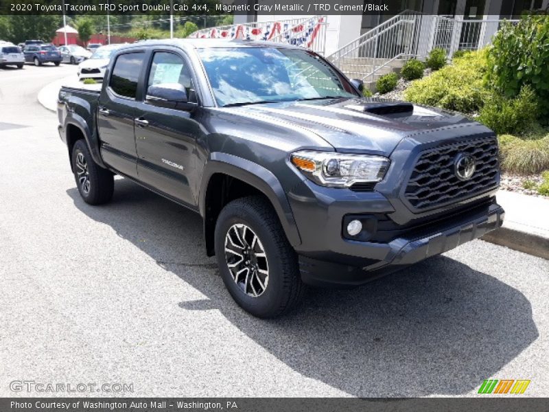 Magnetic Gray Metallic / TRD Cement/Black 2020 Toyota Tacoma TRD Sport Double Cab 4x4