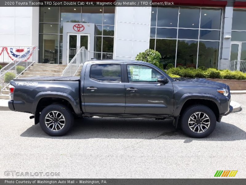 Magnetic Gray Metallic / TRD Cement/Black 2020 Toyota Tacoma TRD Sport Double Cab 4x4