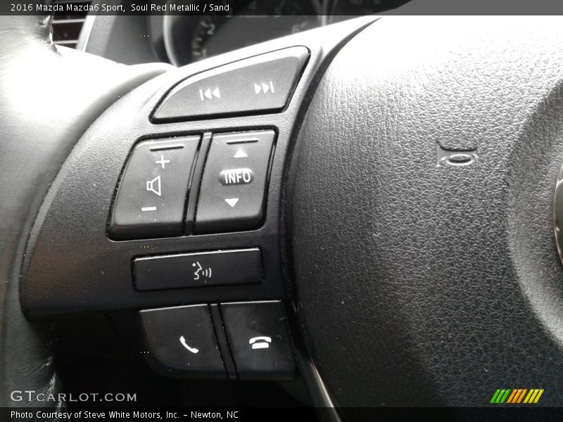 Soul Red Metallic / Sand 2016 Mazda Mazda6 Sport