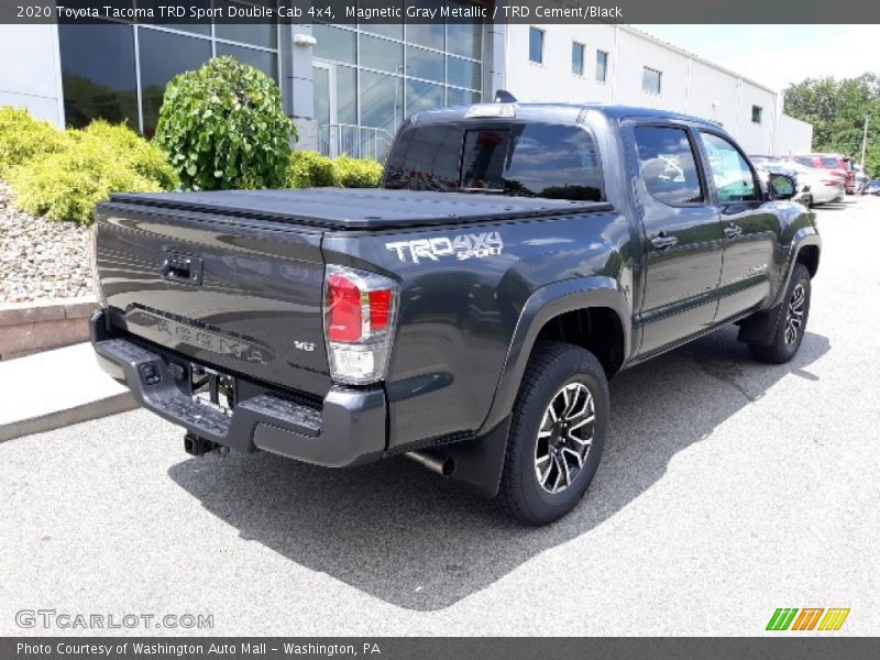 Magnetic Gray Metallic / TRD Cement/Black 2020 Toyota Tacoma TRD Sport Double Cab 4x4