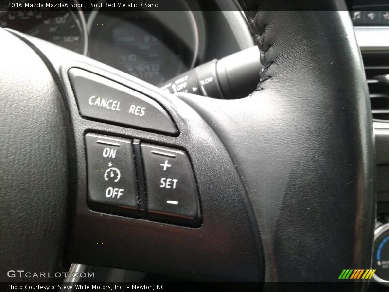 Soul Red Metallic / Sand 2016 Mazda Mazda6 Sport