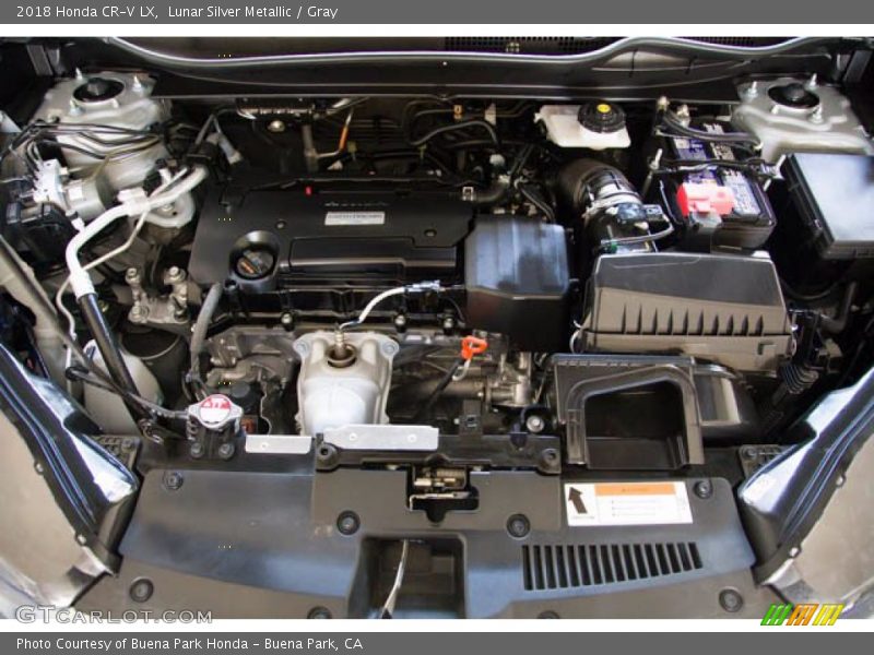 Lunar Silver Metallic / Gray 2018 Honda CR-V LX