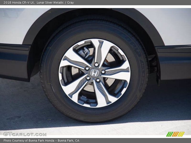 Lunar Silver Metallic / Gray 2018 Honda CR-V LX