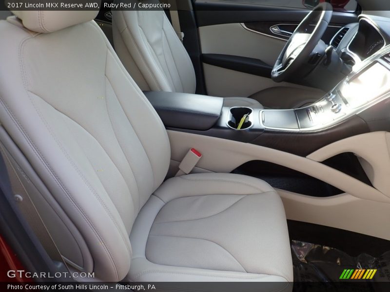 Ruby Red / Cappuccino 2017 Lincoln MKX Reserve AWD