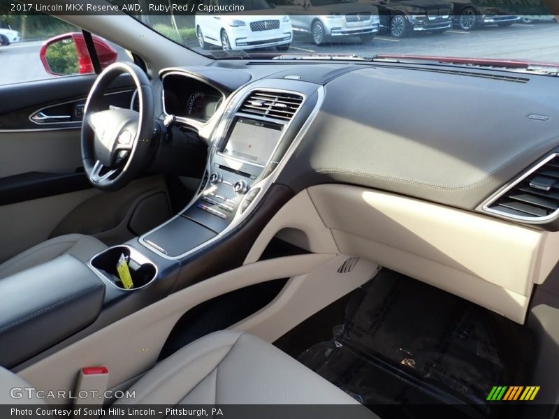 Dashboard of 2017 MKX Reserve AWD