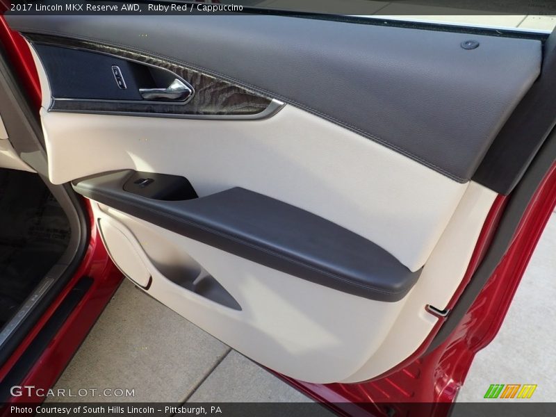 Ruby Red / Cappuccino 2017 Lincoln MKX Reserve AWD