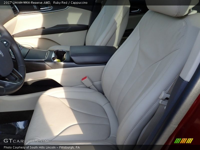 Ruby Red / Cappuccino 2017 Lincoln MKX Reserve AWD