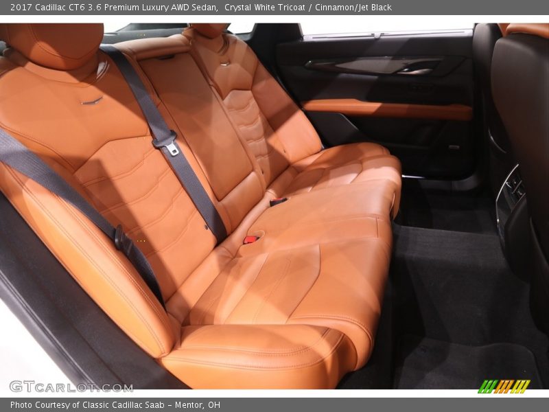 Rear Seat of 2017 CT6 3.6 Premium Luxury AWD Sedan