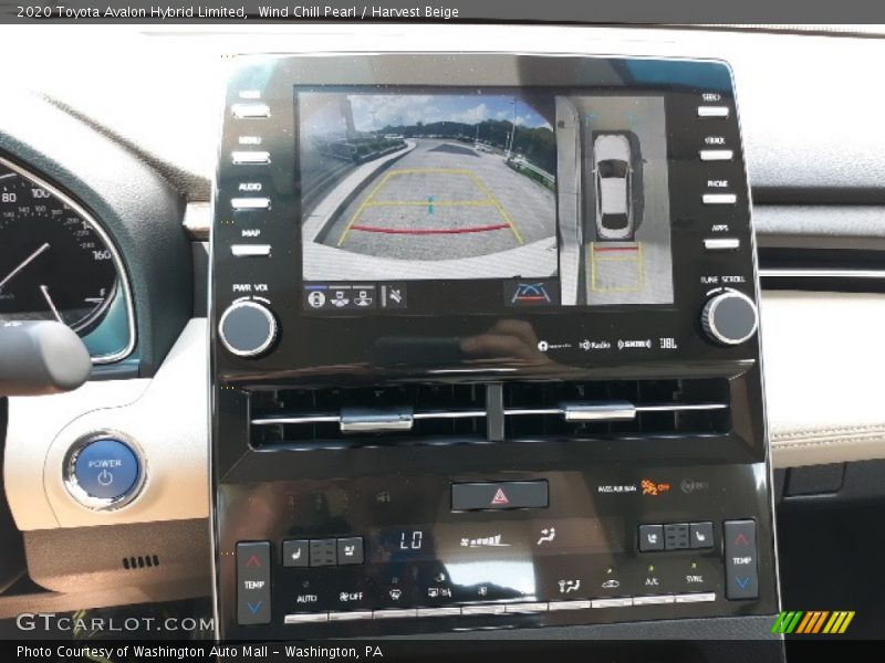 Wind Chill Pearl / Harvest Beige 2020 Toyota Avalon Hybrid Limited