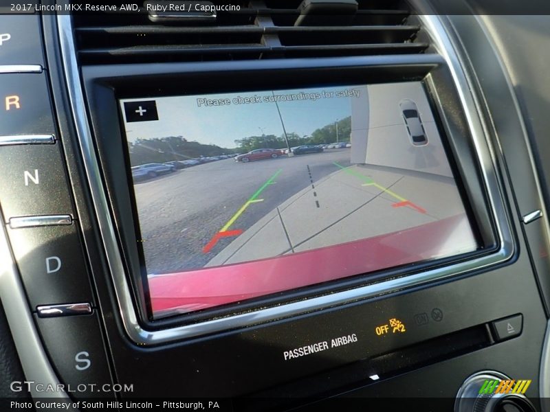 Ruby Red / Cappuccino 2017 Lincoln MKX Reserve AWD