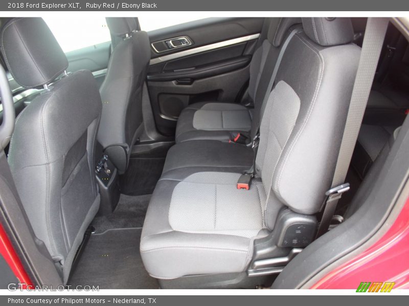 Ruby Red / Ebony Black 2018 Ford Explorer XLT