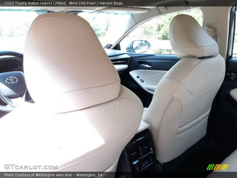 Wind Chill Pearl / Harvest Beige 2020 Toyota Avalon Hybrid Limited