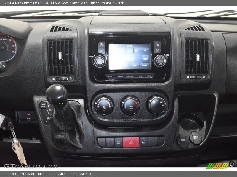 Bright White / Black 2019 Ram ProMaster 1500 Low Roof Cargo Van