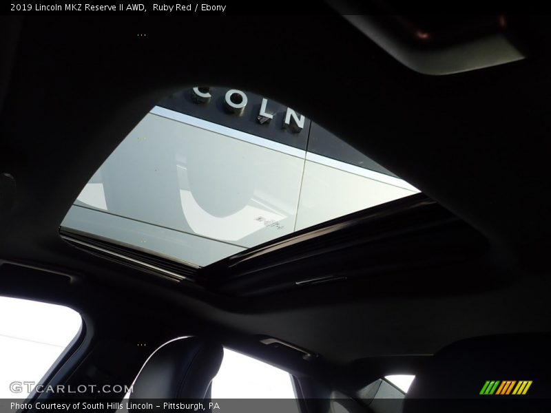 Ruby Red / Ebony 2019 Lincoln MKZ Reserve II AWD