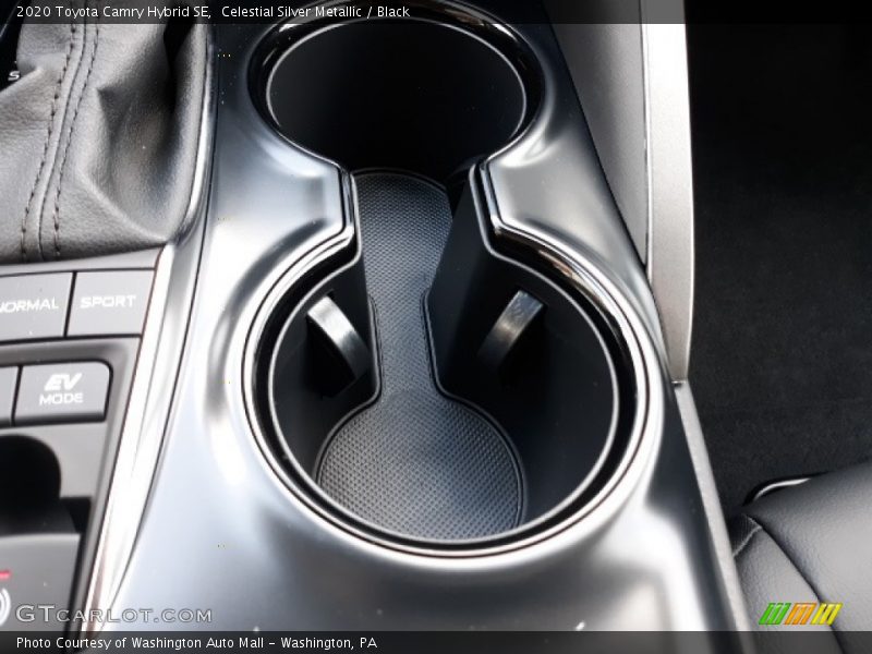 Celestial Silver Metallic / Black 2020 Toyota Camry Hybrid SE