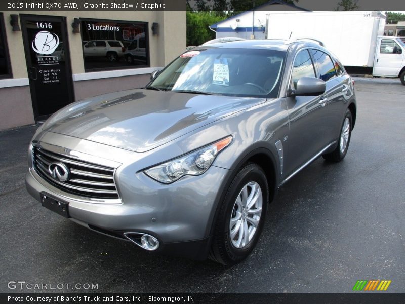 Graphite Shadow / Graphite 2015 Infiniti QX70 AWD