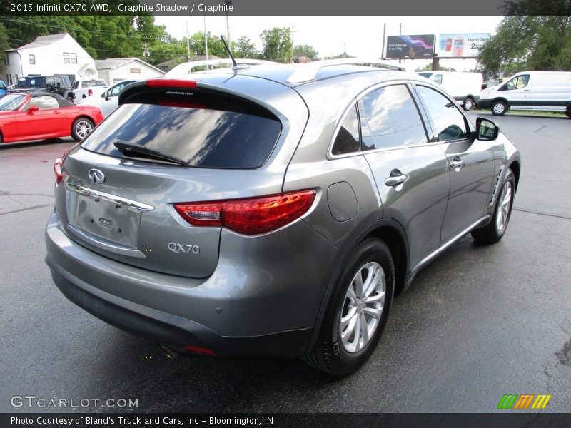 Graphite Shadow / Graphite 2015 Infiniti QX70 AWD