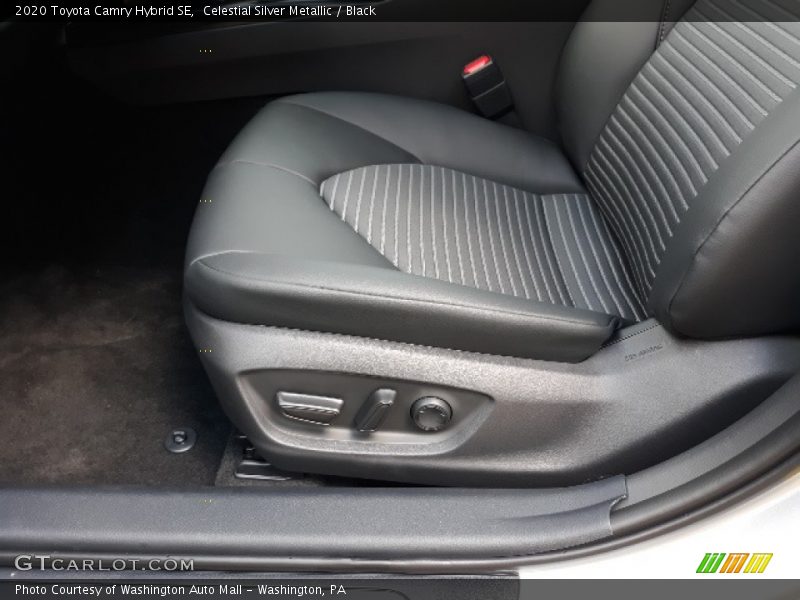 Front Seat of 2020 Camry Hybrid SE