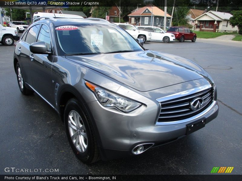 Graphite Shadow / Graphite 2015 Infiniti QX70 AWD