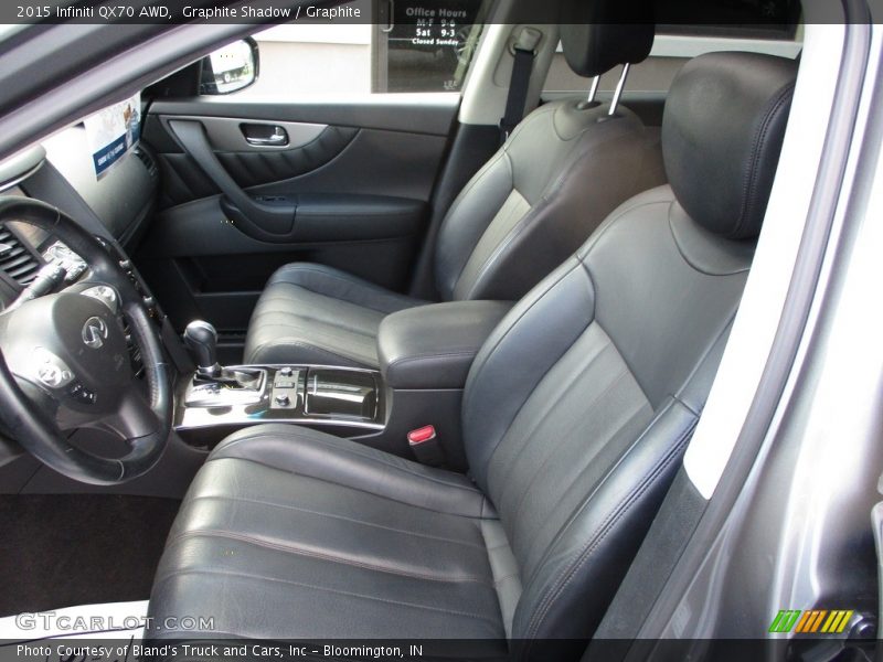 Graphite Shadow / Graphite 2015 Infiniti QX70 AWD