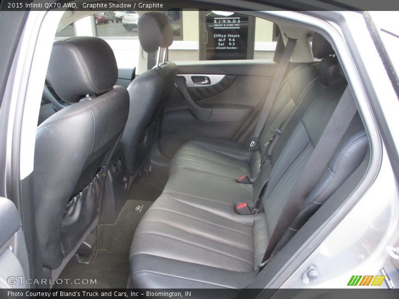 Graphite Shadow / Graphite 2015 Infiniti QX70 AWD