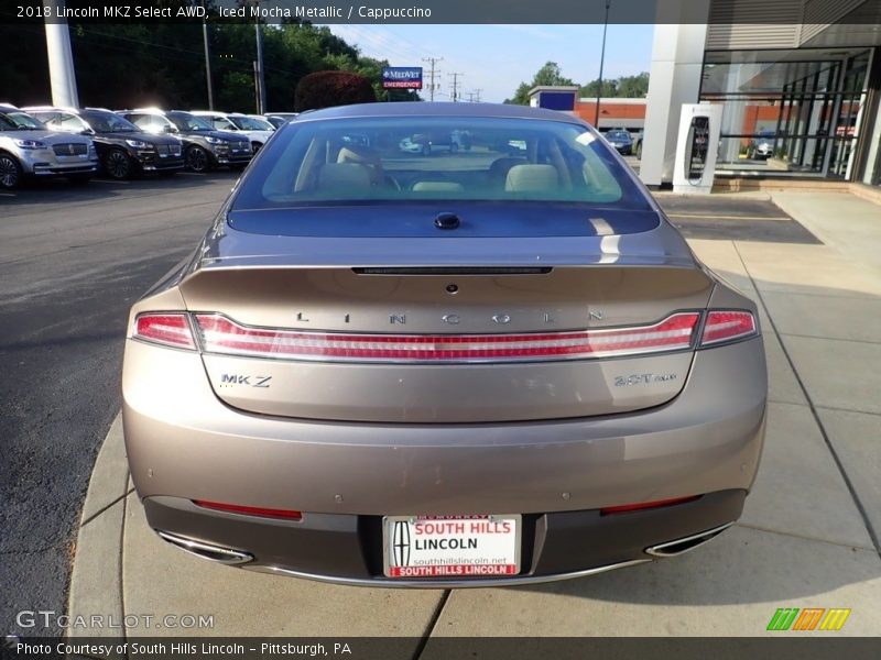 Iced Mocha Metallic / Cappuccino 2018 Lincoln MKZ Select AWD