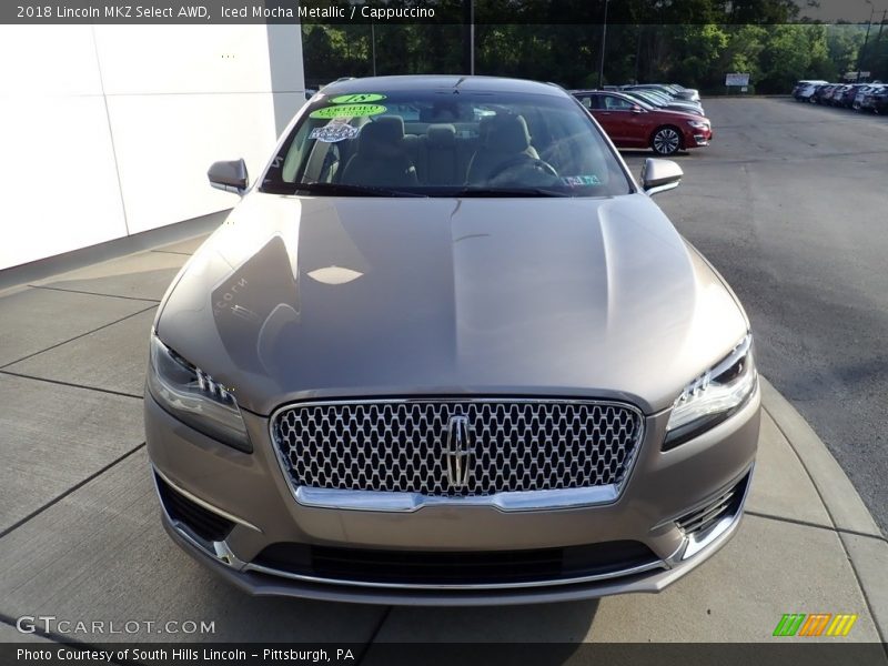 Iced Mocha Metallic / Cappuccino 2018 Lincoln MKZ Select AWD