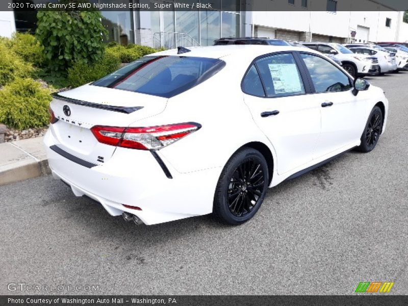  2020 Camry SE AWD Nightshade Edition Super White