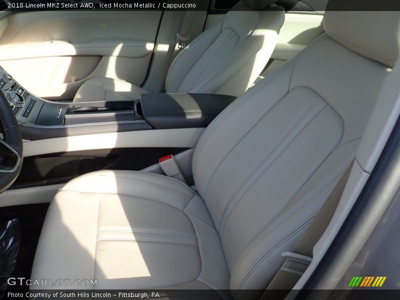 Front Seat of 2018 MKZ Select AWD