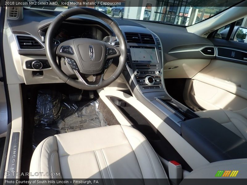  2018 MKZ Select AWD Cappuccino Interior