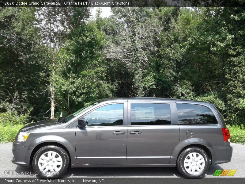Granite Pearl / Black/Light Graystone 2020 Dodge Grand Caravan SE