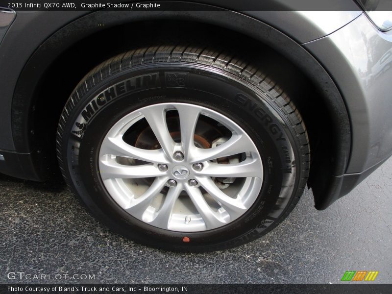 Graphite Shadow / Graphite 2015 Infiniti QX70 AWD