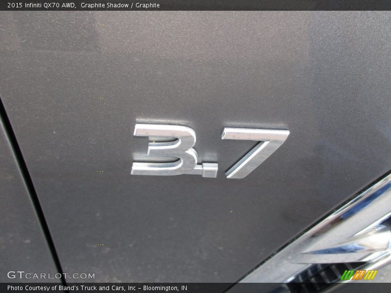 Graphite Shadow / Graphite 2015 Infiniti QX70 AWD